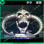 8m Halloween Event Decoration Inflatable Skull/Stage Decoration Inflatable Skeleton Head